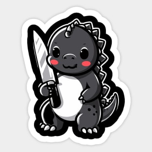 Godzilla Sticker